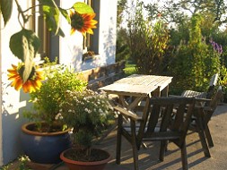 Bauernhofterrasse